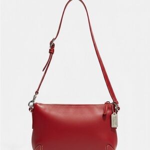 Vintage Coach Red Demi Legacy Mini Duffle